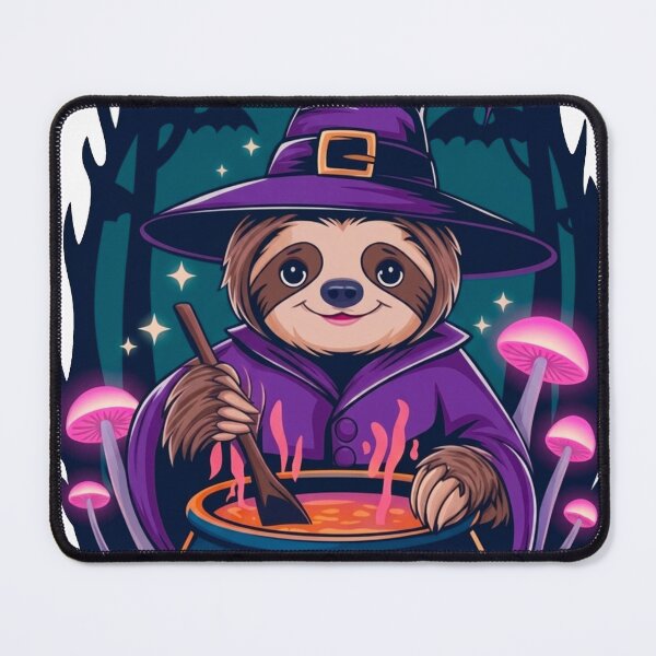 Item preview, Lazy Witch Sloth Cooking Magic Potion - Halloween Design designed and sold by Antony004.