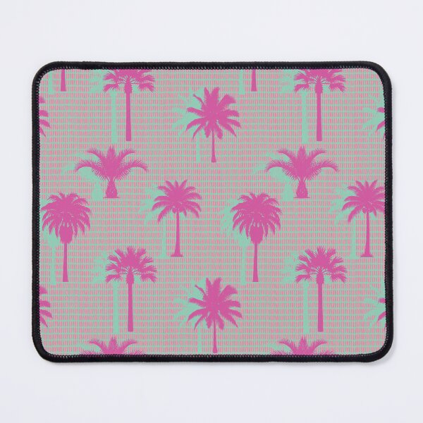 Item preview, Retro Hot Pink Tropical Palms Seamless Pattern designed and sold by MammothArt.