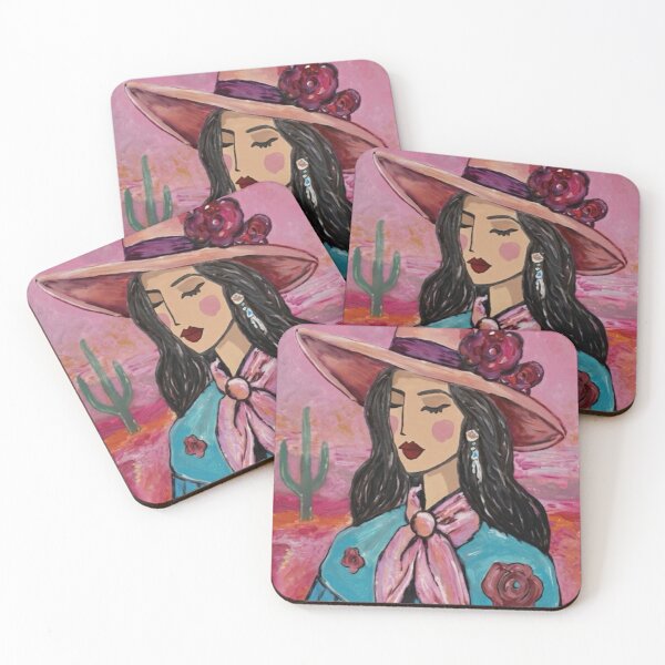 Item preview, Desert Cowgirl in Bloom (Smooth) designed and sold by VincentMichaelDesigns.
