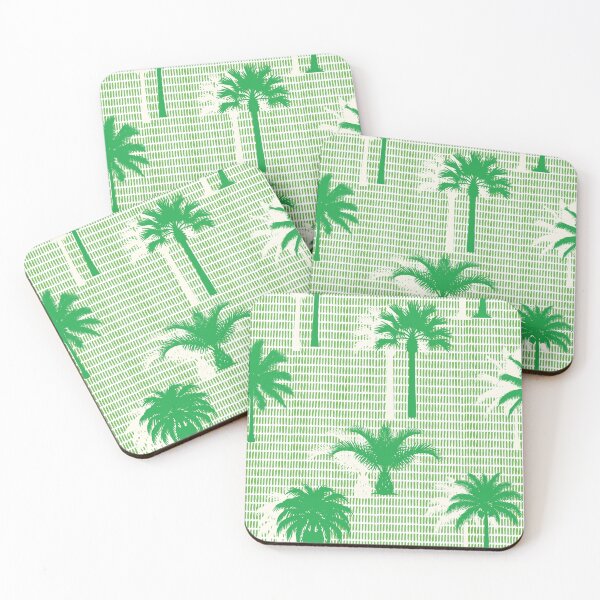 Item preview, Retro Tropical Palms Seamless Pattern designed and sold by MammothArt.
