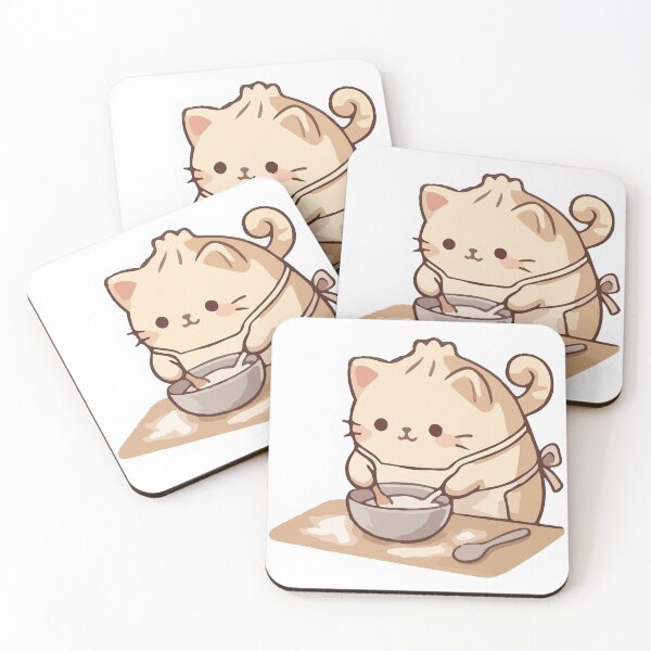 Item preview, Dumpling Cat cooking designed and sold by daenarys123.