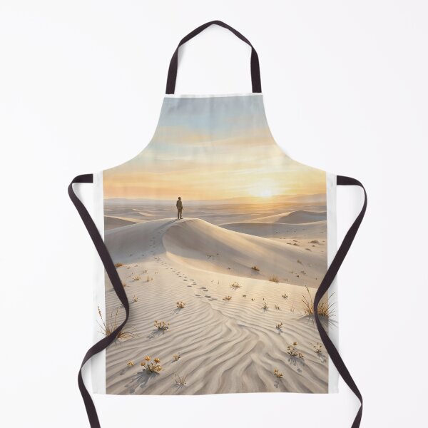 Item preview, The Silent Desert | Premium Desert Mindfulness Illustration | Minimalist Sunrise Wall Art | Inspirational Nature T-Shirt designed and sold by SAJ Design Studio.