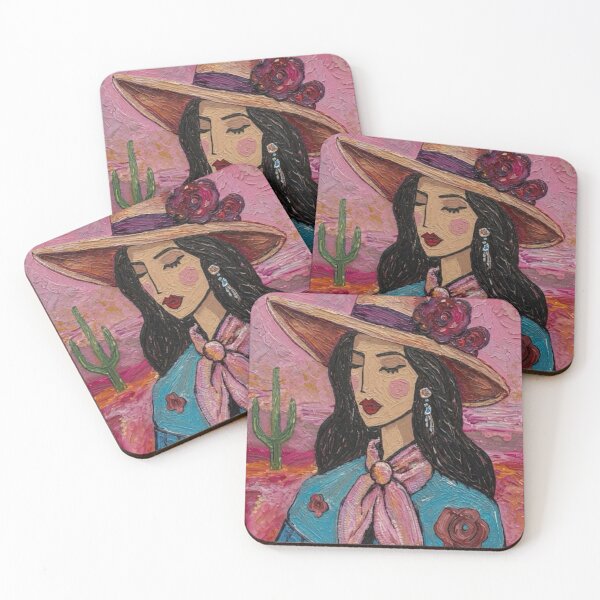Item preview, Desert Cowgirl in Bloom designed and sold by VincentMichaelDesigns.