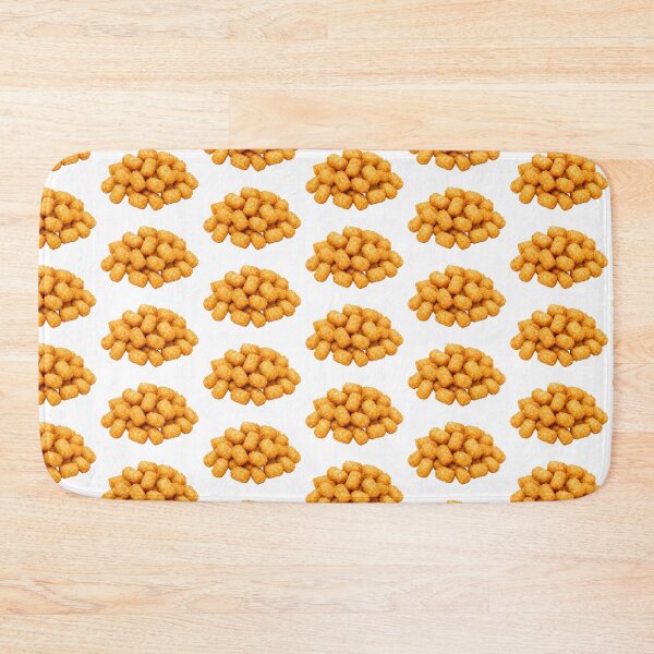 Artikelvorschau, Goldene Kartoffelpuffer auf weißem Hintergrund entworfen und verkauft von PriyankaSonara.