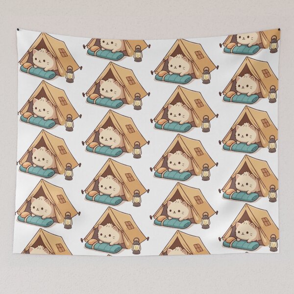Item preview, Cat Camping designed and sold by daenarys123.