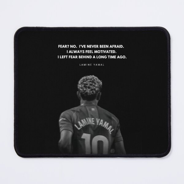 Item preview, Lamine Yamal Motivational Quote Portrait designed and sold by SuccessInsanity.