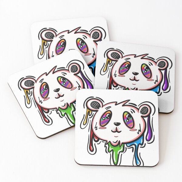 Item preview, Cute Melting Rainbow Panda designed and sold by NaranArt.