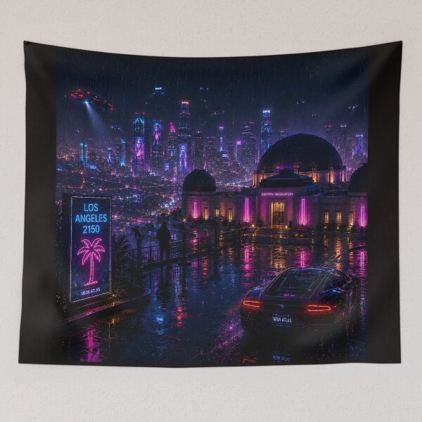 Item preview, Los Angeles 2150  | GTA City | Neon Atlas  designed and sold by NSAstore.