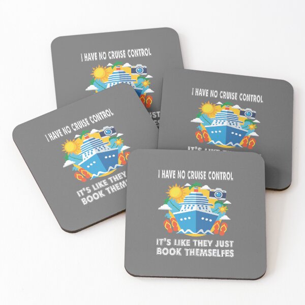 Item preview, I Have No Cruise Control It's Like They Just Book Themselves Funny Cruise Vacation Traveler designed and sold by SofiBlair.