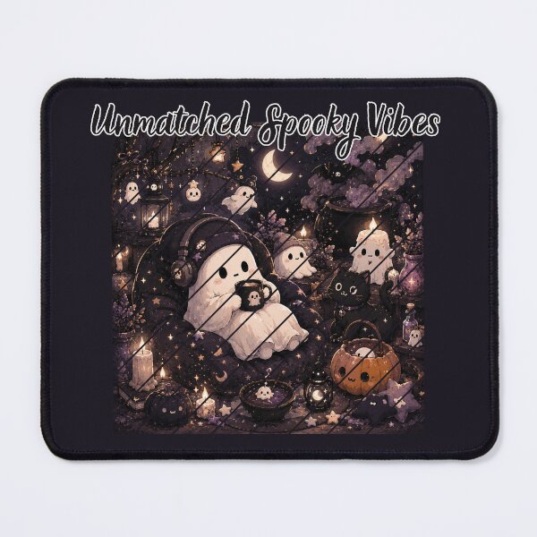 Item preview, Unmatched Spooky Vibes Cute Ghost Halloween Aesthetic designed and sold by NESTORY-Studio.