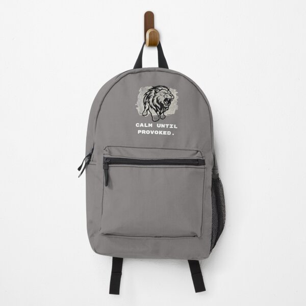 Item preview, Calm Until Provoked Lion designed and sold by AhmadAnnaPrints.
