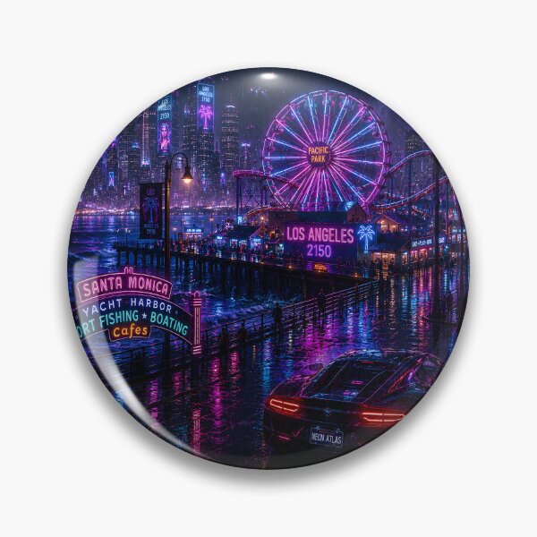 Item preview, Los Angeles 2150  | GTA City | Neon Atlas  designed and sold by NSAstore.