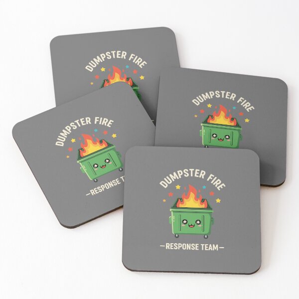 Item preview, Dumpster Fire Response Team Chaos Humor Sarcastic Meme designed and sold by SofiBlair.