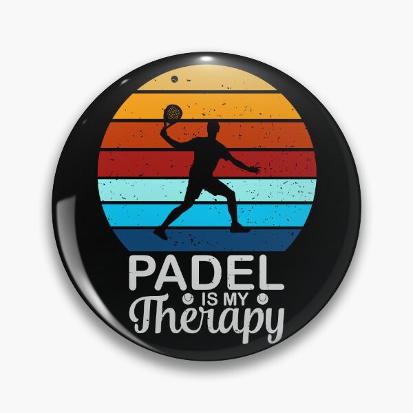 Item preview, Padel is My Therapy, Vintage Padel Design  designed and sold by MalwasBasket.