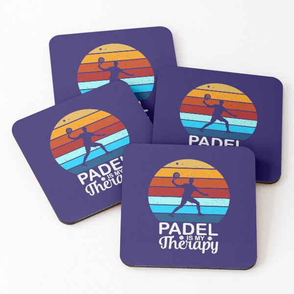 Item preview, Padel is My Therapy, Vintage Padel Design  designed and sold by MalwasBasket.