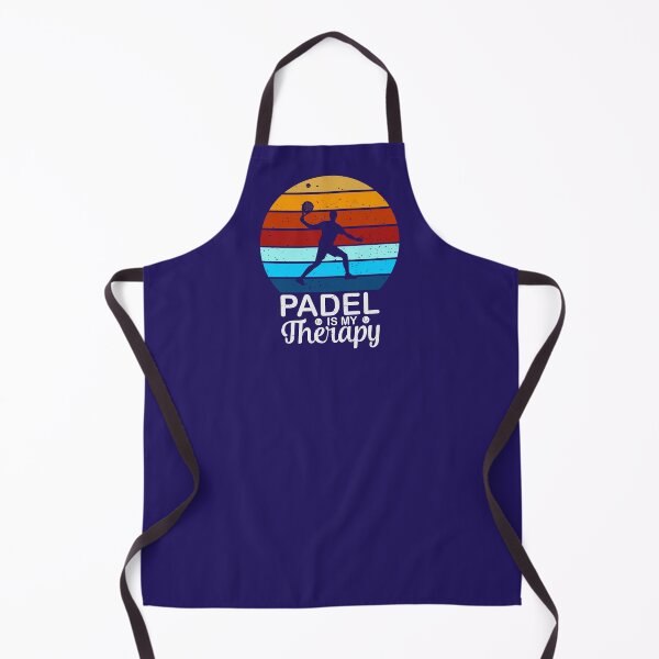 Item preview, Padel is My Therapy, Vintage Padel Design designed and sold by MalwasBasket.