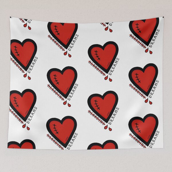 Item preview, Bleeding dreams Heart tattoo designed and sold by emeteneme.
