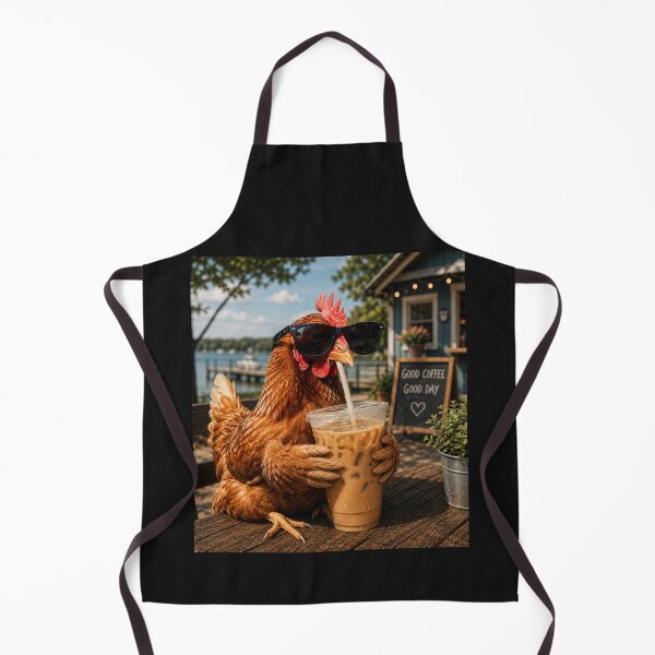 Item preview, Iced Coffee Hen designed and sold by Zbixu.