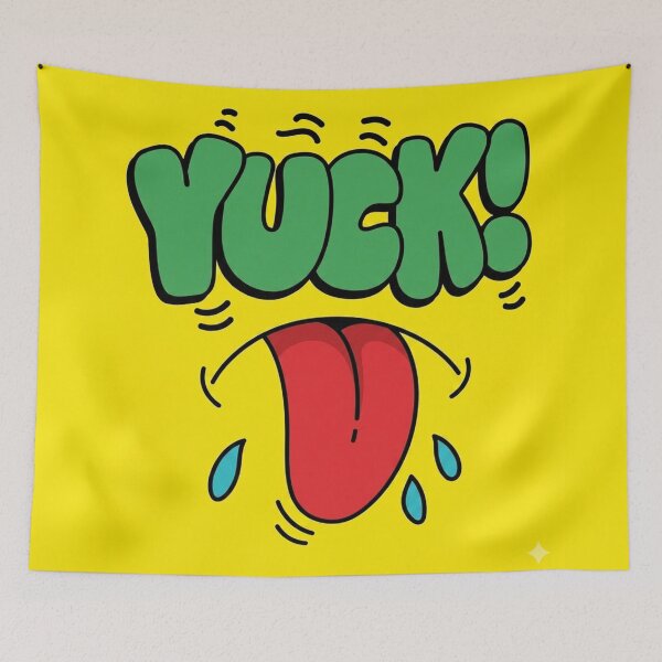 Item preview, Yuck! - Retro Gross Out Pop Art Graphic designed and sold by Deviant Logic Design.