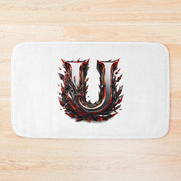 Item preview, Crimson Steel Alphabet of Power Letter U designed and sold by BlissBlvdShop.