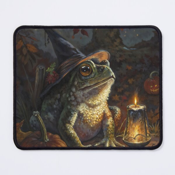 Item preview, Witch Toad Halloween Pumpkin designed and sold by DarkHolyQueen.