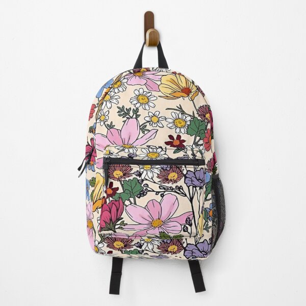 Item preview, A Lush and Vibrant Floral Design Featuring A Bountiful Array of Multicolored Blooms Against A Soft Creamy Background designed and sold by Matt_Smith.
