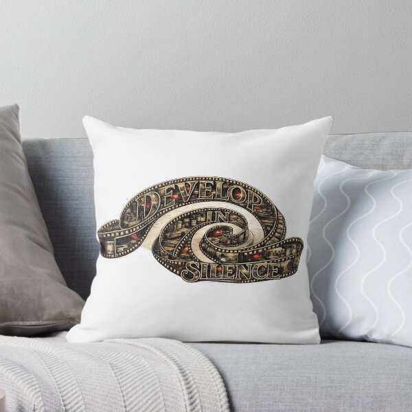 Item preview, Develop in Silence | Spiral Darkroom Typography Artwork designed and sold by Golden Era Studio.