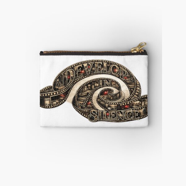 Item preview, Develop in Silence | Spiral Darkroom Typography Artwork designed and sold by Golden Era Studio.