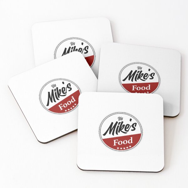 Item preview, Big Mike's Food Logo Vector designed and sold by zshigdu.