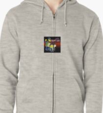 Simpsons Naruto hybrid Zipped Hoodie