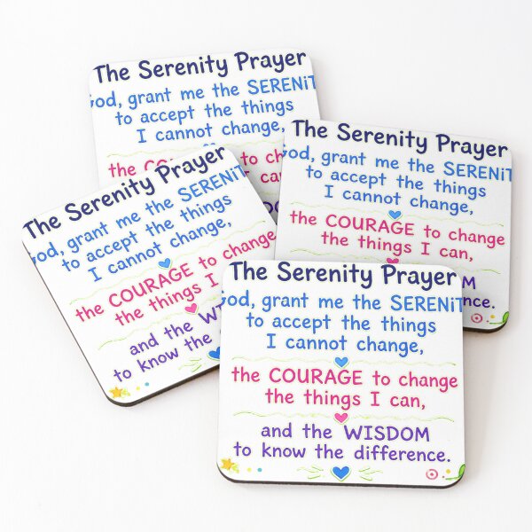 Item preview, Children's Serenity Prayer designed and sold by UnlockKnowledge.