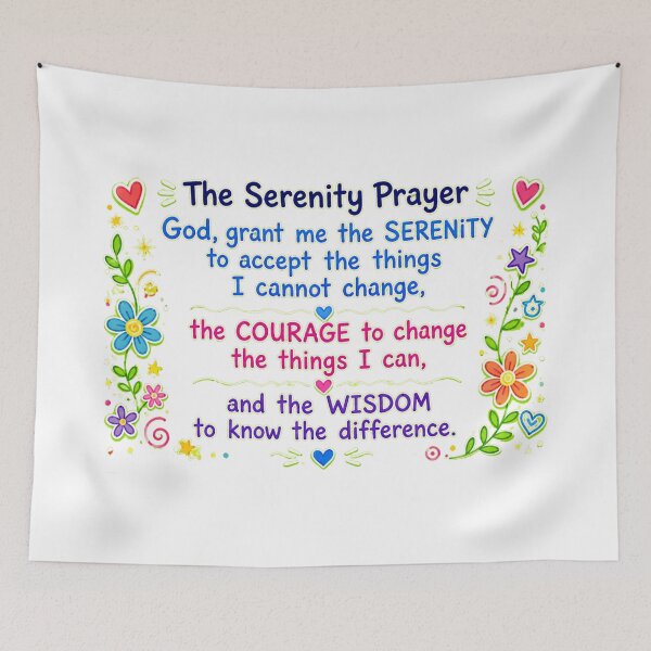 Item preview, Children's Serenity Prayer designed and sold by UnlockKnowledge.