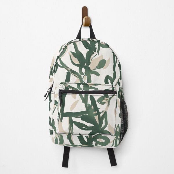 Item preview, Forest Green Painterly Botanical Pattern designed and sold by Aniko Tulipan.