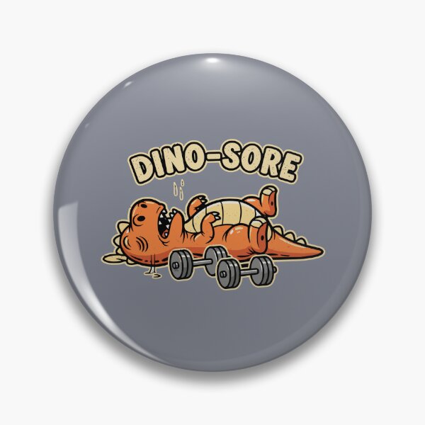 Item preview, Dino-Sore Funny Gym Workout Dinosaur Lifter designed and sold by SofiBlair.