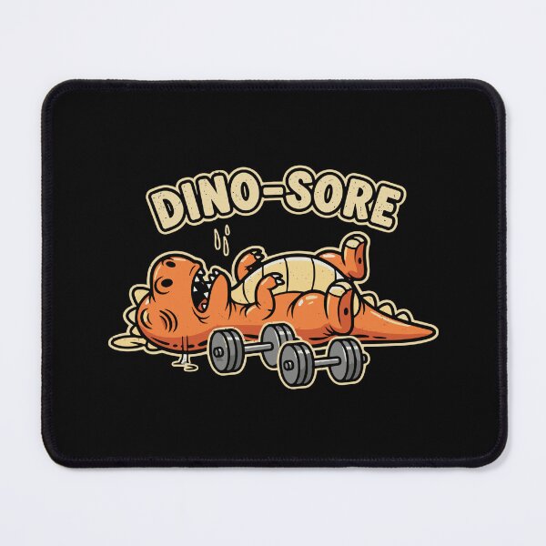 Item preview, Dino-Sore Funny Gym Workout Dinosaur Lifter designed and sold by SofiBlair.