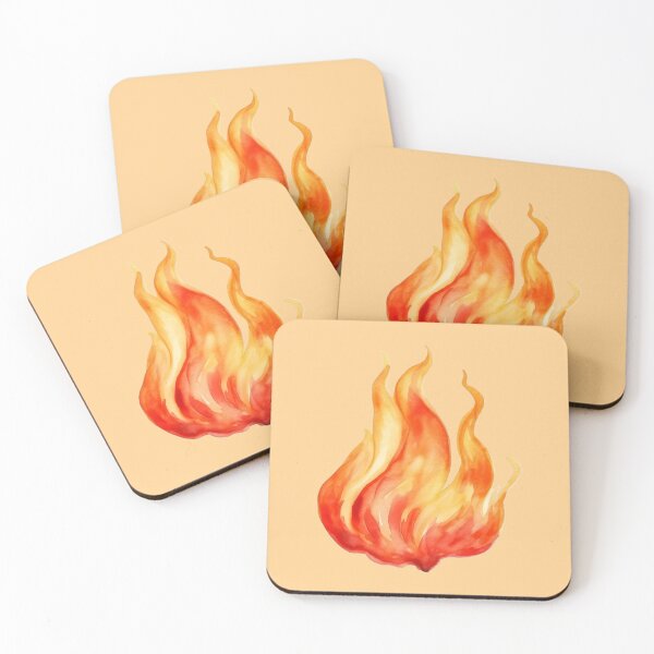 Item preview, Watercolor Fire designed and sold by alyciadeo.
