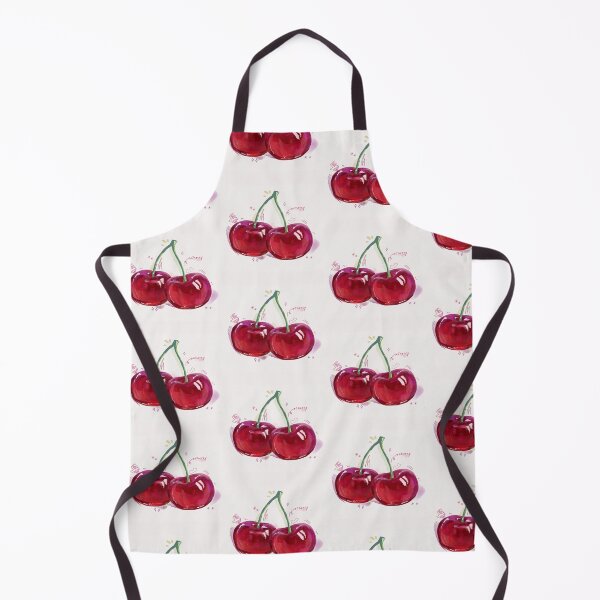 Item preview, Glossy Cherry Pair Fruit Artwork designed and sold by NivyasArtistry.