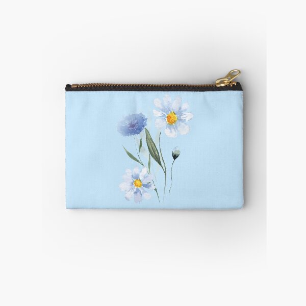 Item preview, Blue Watercolor Flowers designed and sold by alyciadeo.