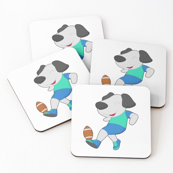 Item preview, Dog American Football designed and sold by Snabdesign84.