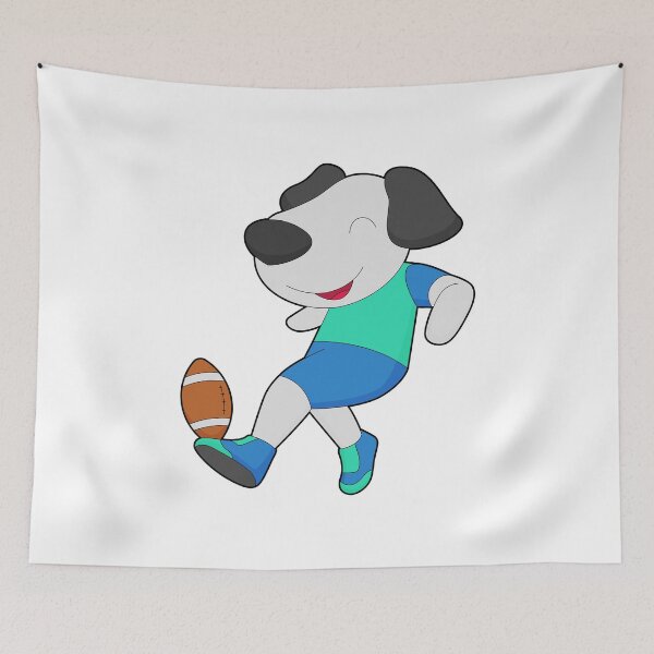Item preview, Dog American Football designed and sold by Snabdesign84.