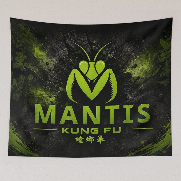 Item preview, Mantis Kung Fu | Praying Mantis Martial Arts Emblem designed and sold by Fei Long Design Hub.