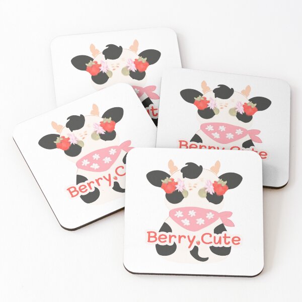 Item preview, Cute Strawberry Cow designed and sold by LuLuStore8.