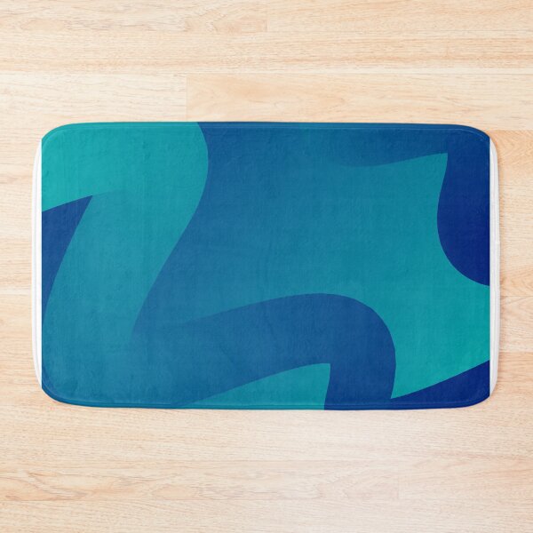 Item preview, Blue Curves Abstract designed and sold by unfrgttble.