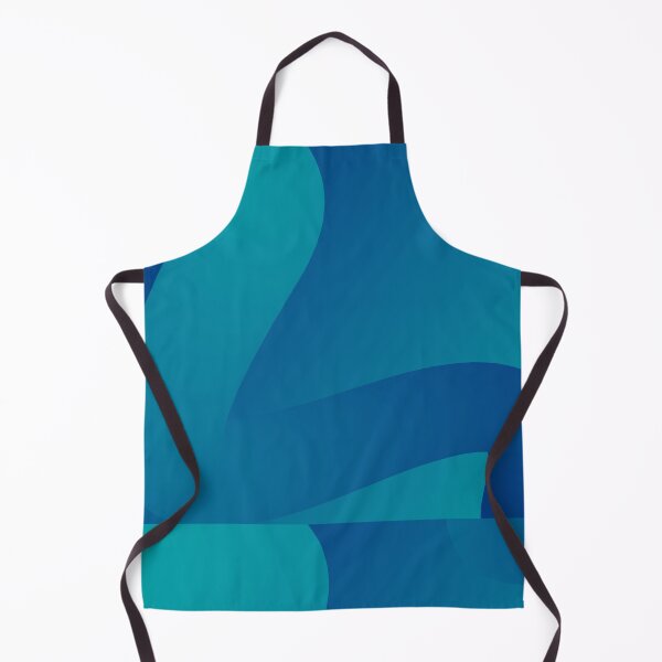 Item preview, Blue Curves Abstract designed and sold by unfrgttble.