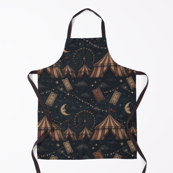 Item preview, Dark Carnival Striped Tent Vintage Circus Night designed and sold by StickyGuys.