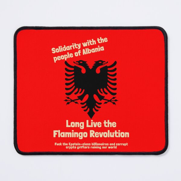 Item preview, Long Live the Flamingo Revolution designed and sold by TerryLatic.