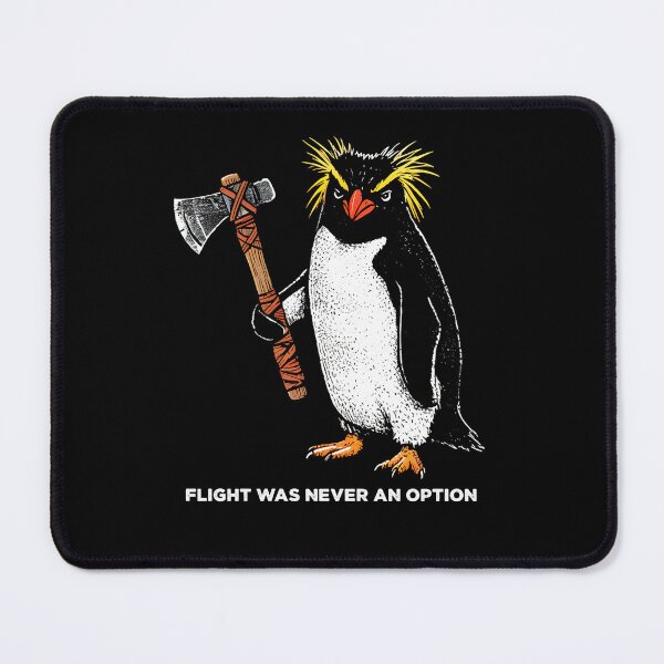 Item preview, Flight was Never an Option Funny Penguin designed and sold by studio-ssaam.