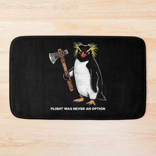Item preview, Flight was Never an Option Funny Penguin designed and sold by studio-ssaam.
