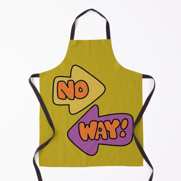 Item preview, Retro No Way Arrow Graphic designed and sold by Deviant Logic Design.
