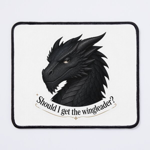 Item preview, Black Dragon with Fantasy Quote  designed and sold by Natashalovesart.